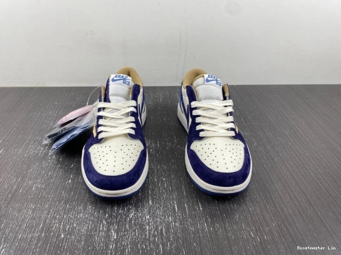 Bmlin 1 SCOTT AIR CUSTOM JORDAN DM7866-808 X TRAVIS 0708